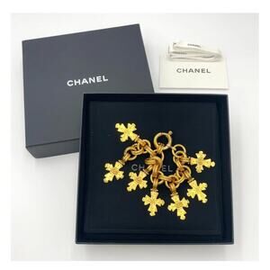 Chanel Coco Mark Cross GD 94P Bracelet W/ Bag and Box